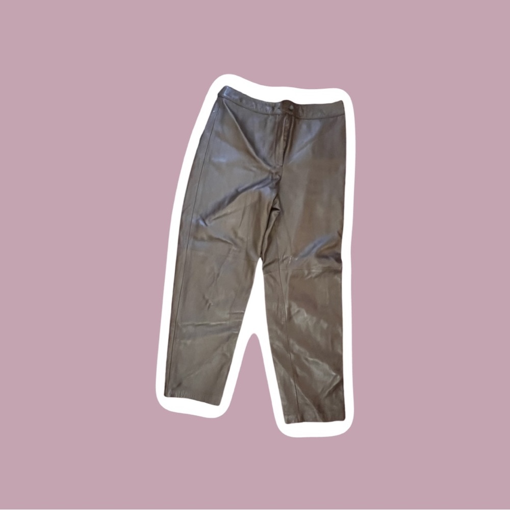 vintage leather pants